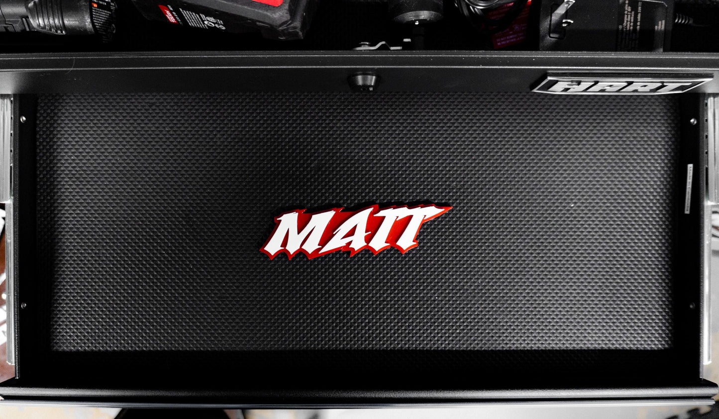 Personalized Toolbox Name Tag Magnetic Milwaukee Style | GIfts for mechanics | Gifts for Him |