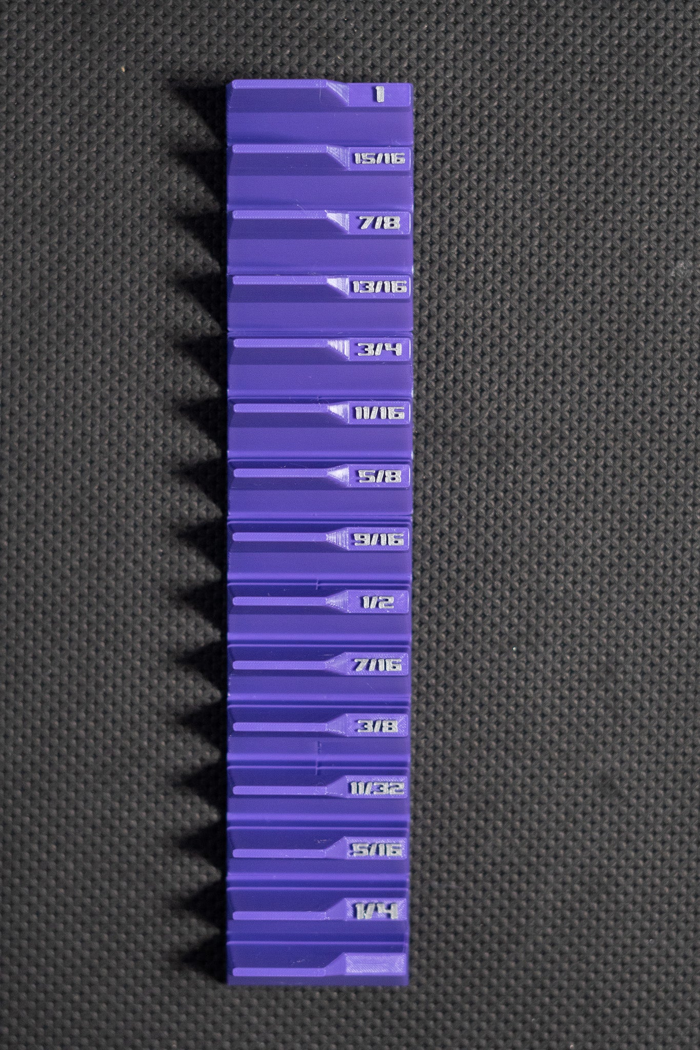 Wrench Organizer Metric Or SAE | Toolbox Insert for Combination Wrenches | Drawer Tool Storage