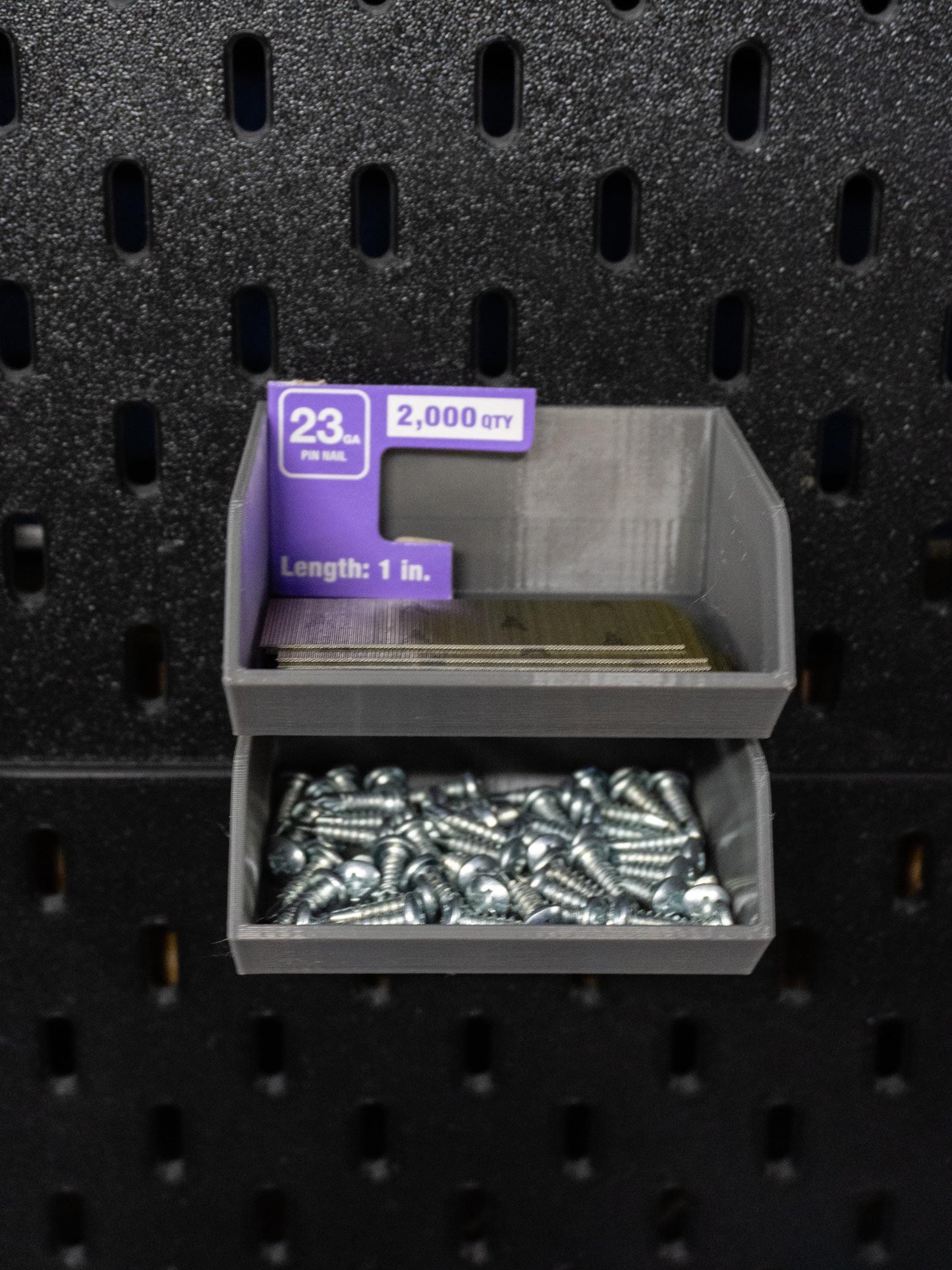 Skadis Pegboard Bin | Tool & Parts Organizer