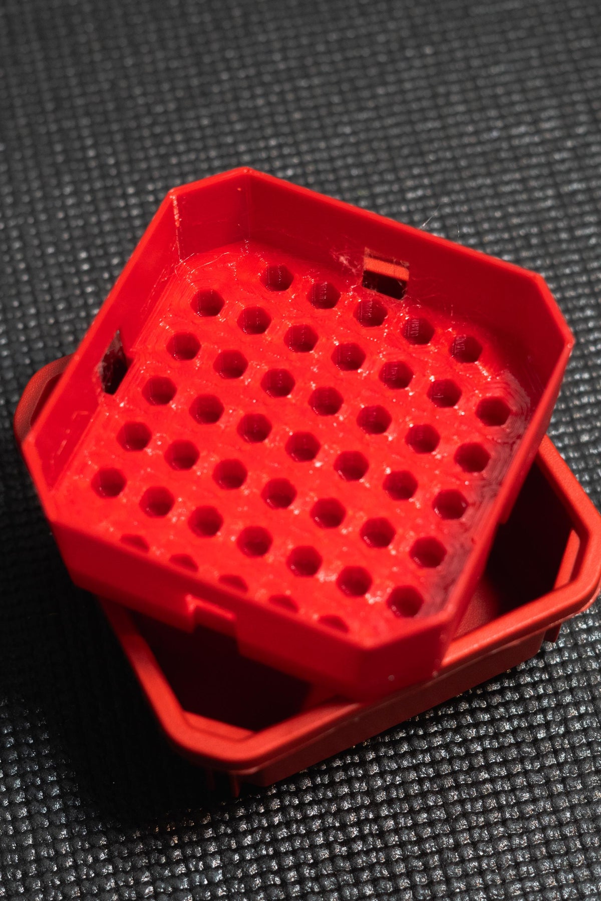 Milwaukee Packout Bin Hex Bit Organizer | Holds 45 Bits, Toolbox Storage Insert