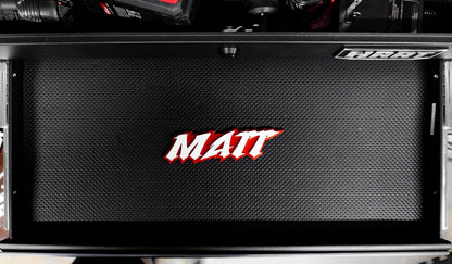 Personalized Toolbox Name Tag Magnetic Milwaukee Style | GIfts for mechanics | Gifts for Him |