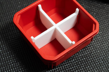 Milwaukee Packout Bin Divider Organizer | Small Parts Toolbox Storage Insert