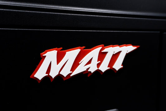 Personalized Toolbox Name Tag Magnetic Milwaukee Style | GIfts for mechanics | Gifts for Him |