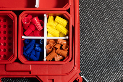 Milwaukee Packout Bin Divider Organizer | Small Parts Toolbox Storage Insert