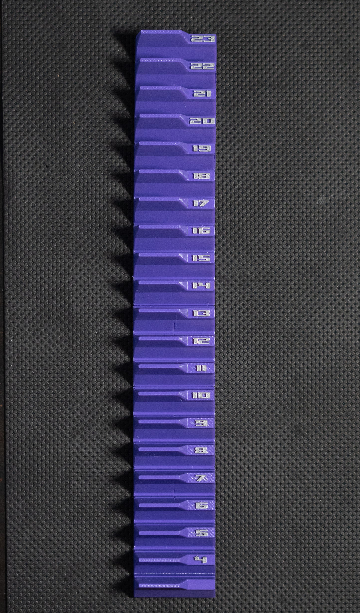 Wrench Organizer Metric Or SAE | Toolbox Insert for Combination Wrenches | Drawer Tool Storage