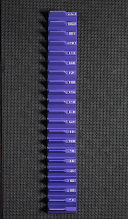 Wrench Organizer Metric Or SAE | Toolbox Insert for Combination Wrenches | Drawer Tool Storage