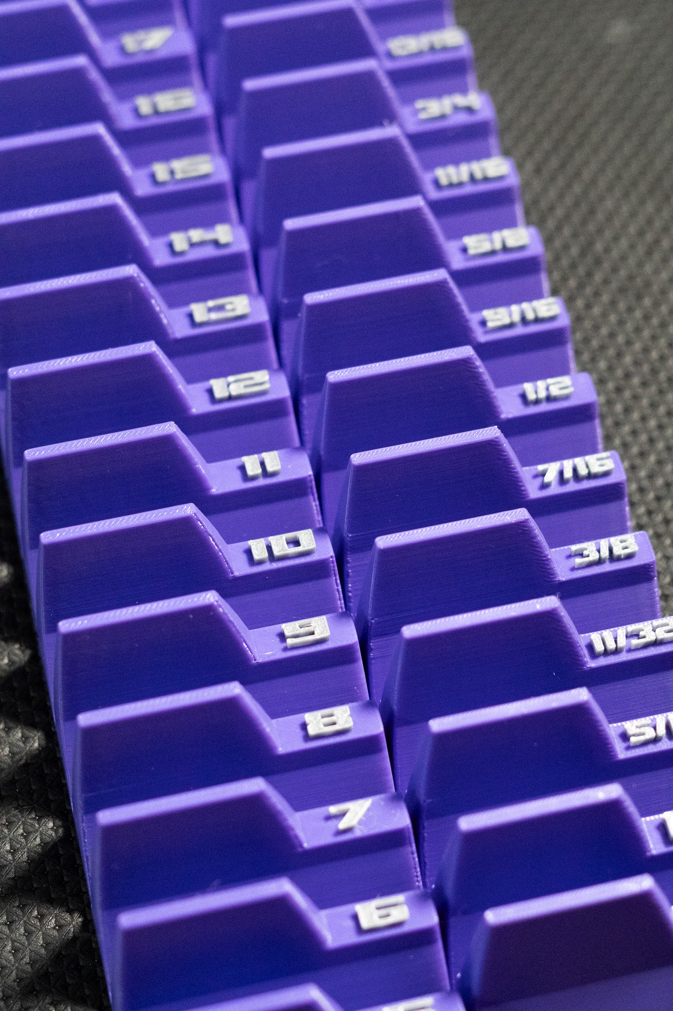 Wrench Organizer Metric Or SAE | Toolbox Insert for Combination Wrenches | Drawer Tool Storage