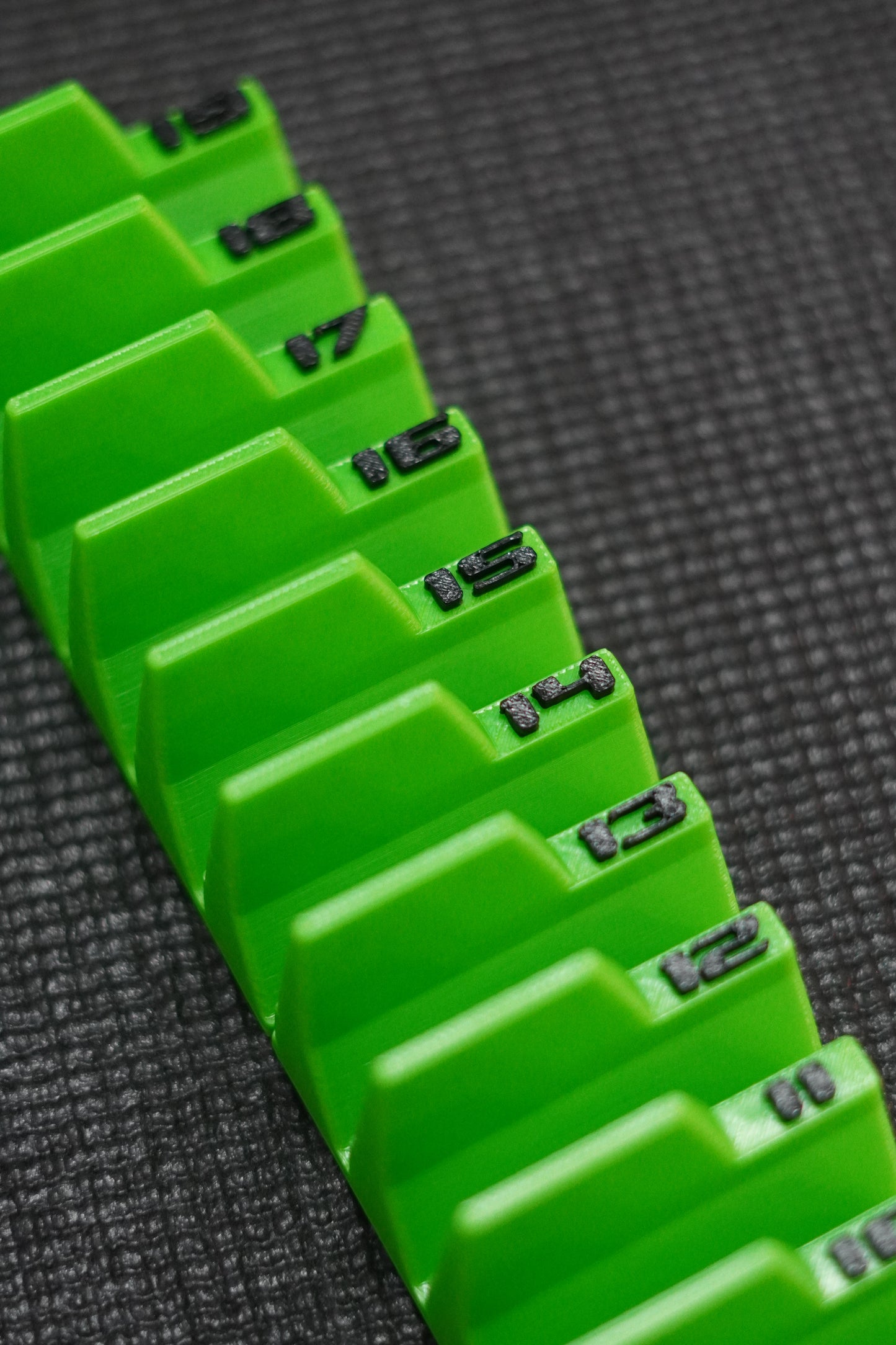 Wrench Organizer Metric Or SAE | Toolbox Insert for Combination Wrenches | Drawer Tool Storage