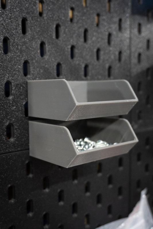 Skadis Pegboard Bin | Tool & Parts Organizer