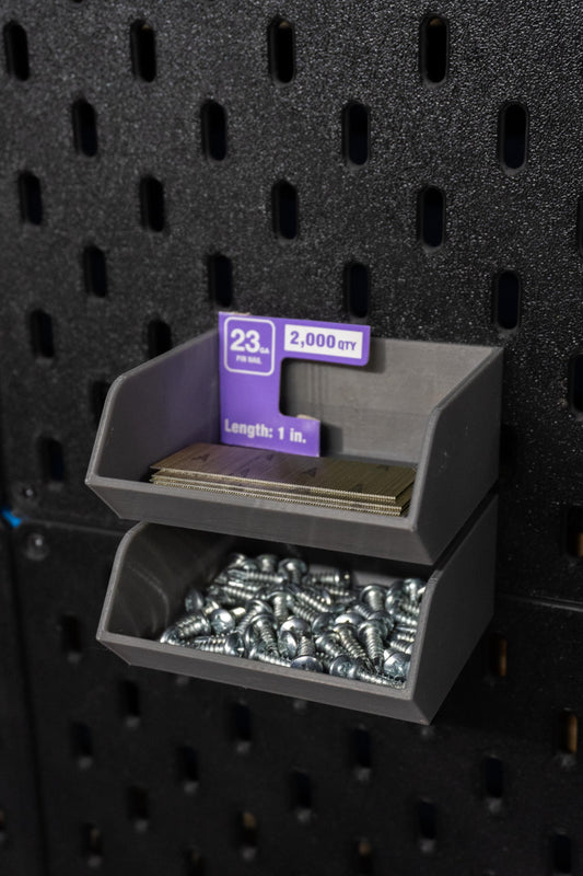 Skadis Pegboard Bin | Tool & Parts Organizer