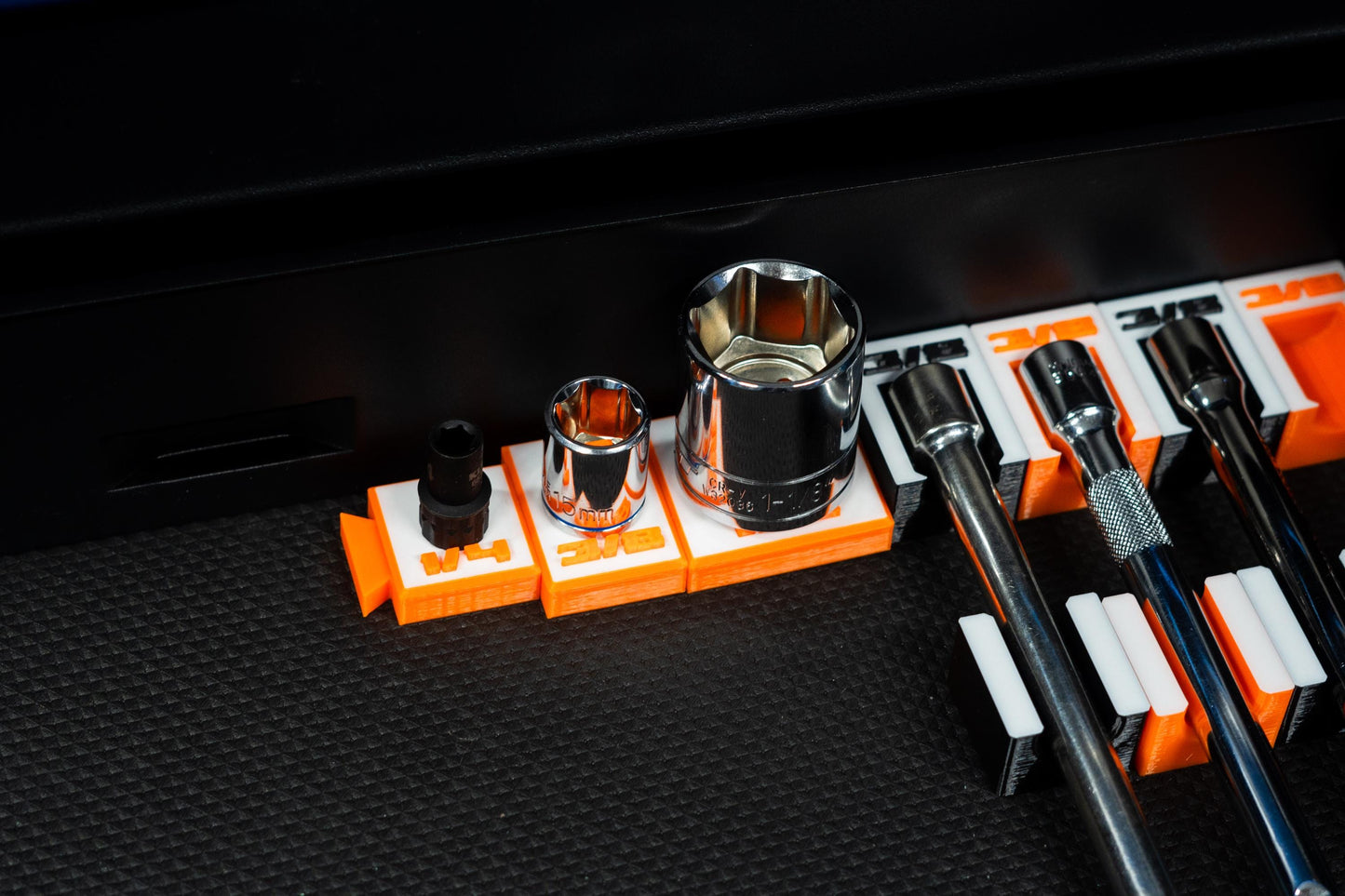 Socket Organizers Modular & Magnetic( 1/4", 3/8", 1/2")