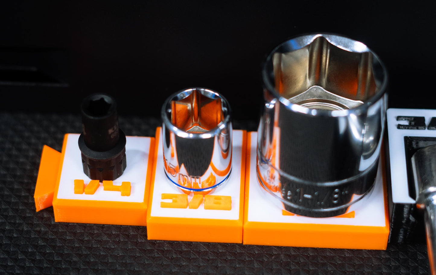Socket Organizers Modular & Magnetic( 1/4", 3/8", 1/2")