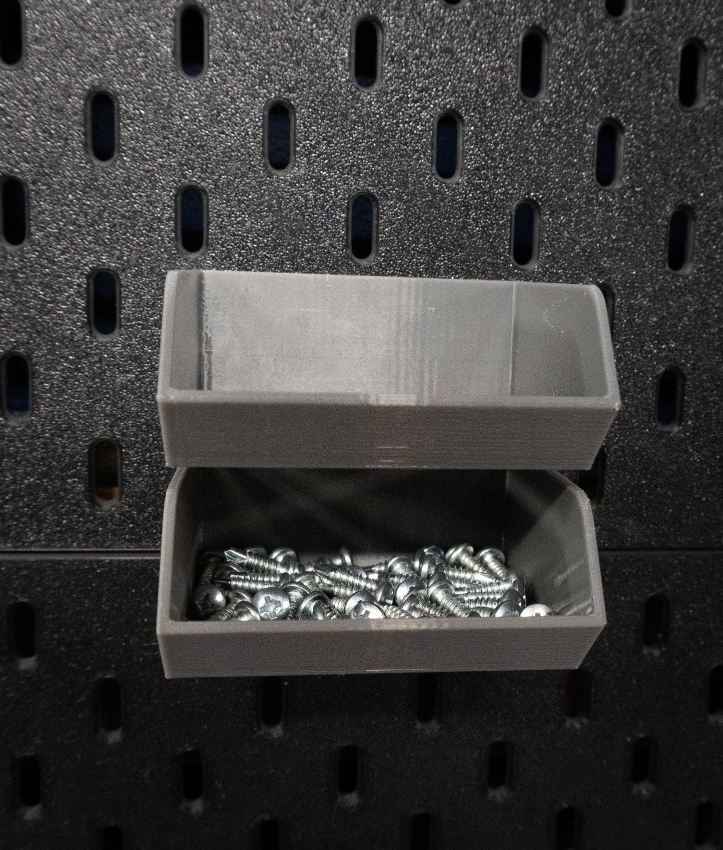 Skadis Pegboard Bin | Tool & Parts Organizer